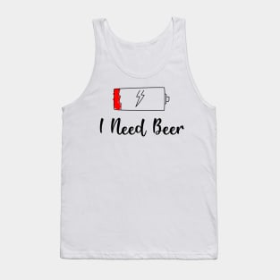 🍺 Funny I need Beer Tank Top